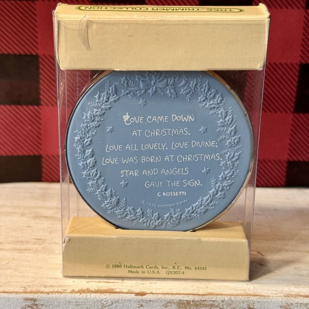 1980 Hallmark Tree Trimmer Betsey Clark Cameo Keepsake Christmas Ornament - Picture 5 of 5